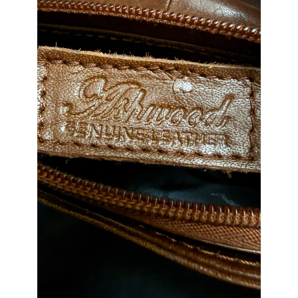 Women's Ashwood Genuine Brown Leather Crossbody Bag - Picture 4 of 4